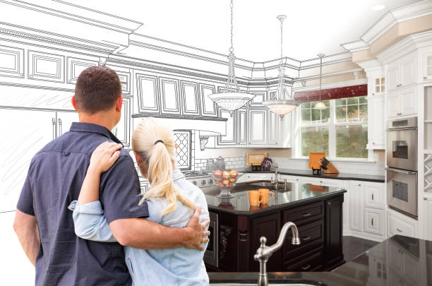 Professional Kitchen Flooring technician working in Montgomery, TX